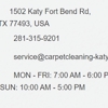 Carpet Cleaning Katy gallery