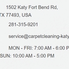 Carpet Cleaning Katy