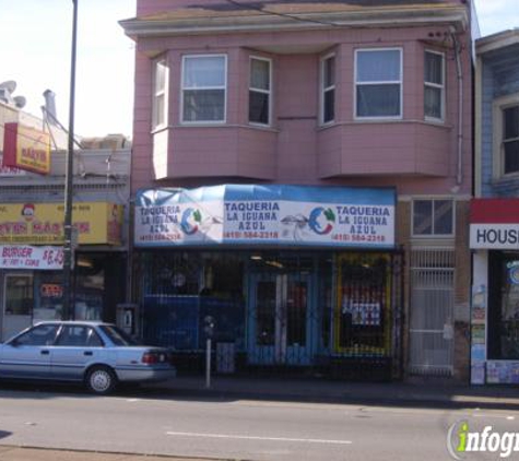 Taqueria La Iguana Azul - San Francisco, CA