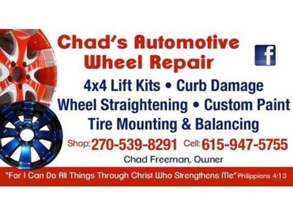 Chad's Automotive Wheel Repair - Adairville, KY