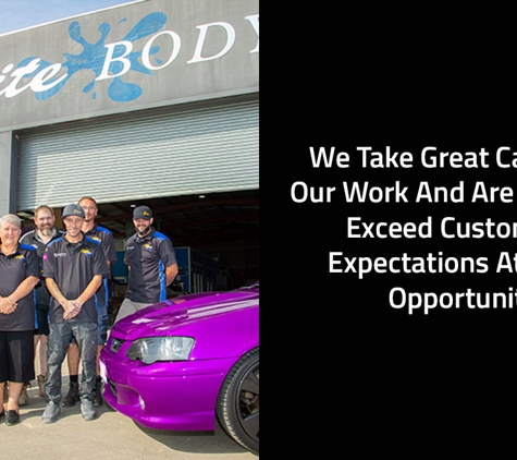 Elite Body & Paint - West Wodonga, VIC. We Take Great Care With Our Work And Are Driven To Exceed Customers’ Expectations At Every Opportunity