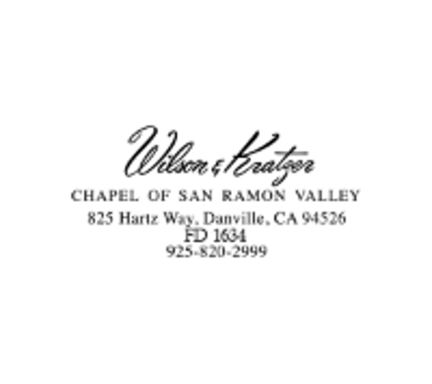 Wilson & Kratzer Chapel Of San Ramon Valley - Danville, CA