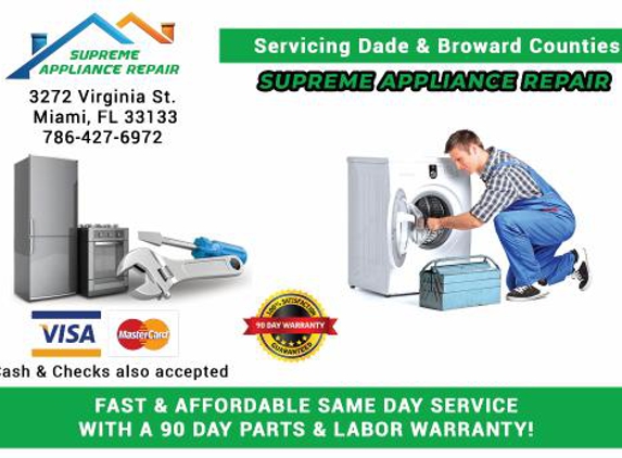 Supreme Appliance Repair - Miami Shores, FL