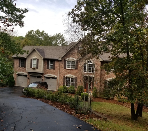 Barr Roofing & Exteriors. Before - old roof