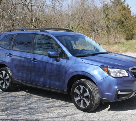 Quantrell Cadillac-Volvo-Subaru - Lexington, KY. My new Forester Limited getting a workout.