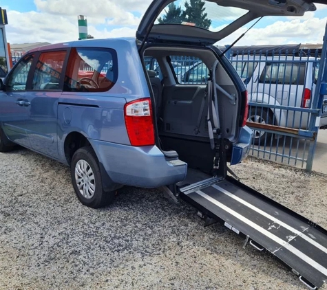 Wheelaway. Wheelchair accessible vehicle