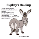 Rupkeys Hauling - Dump Truck Service