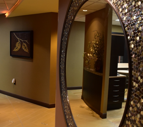 Bella Dental Care - Bellevue, WA. Hallway view inside office.  Beautiful!