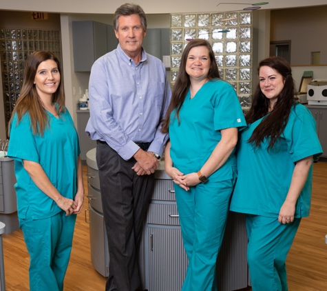 Devlin Orthodontics - Clayton, NC. Chrissy, Dr. Devlin, Brandy & Laura