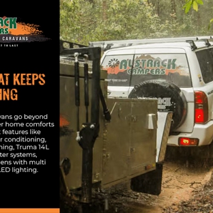 Austrack Campers - Heatherbrae, NSW. Comfort That Keeps You Going