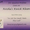 Keisha's Kwick Klean gallery