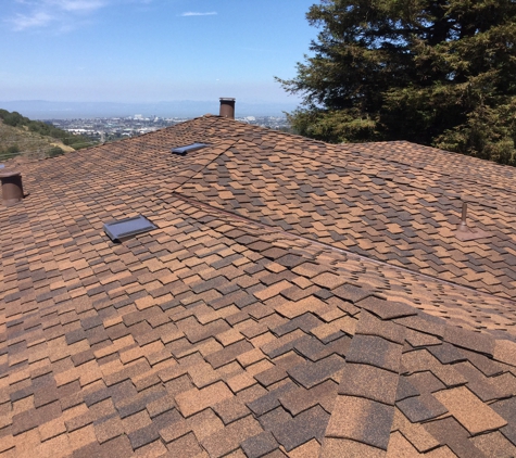 Signature Roofing - Belmont, CA. CertainTeed Presidential shingle