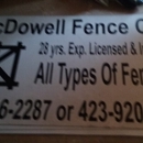 McDowell Fence Co - Fence-Sales, Service & Contractors