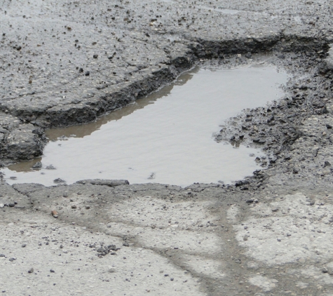 Ursa Logistics - Milwaukee, WI. Another Ursa pothole!