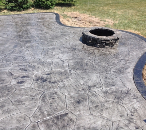 Permanent impressions concrete - Mount Morris, NY. Stamped concrete Avon ny