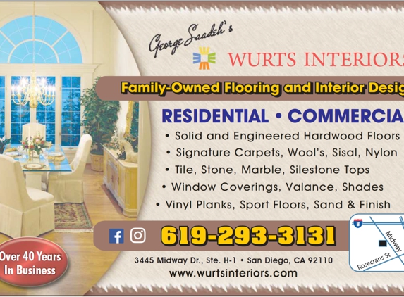 George Saadeh's Wurts Interiors - San Diego, CA