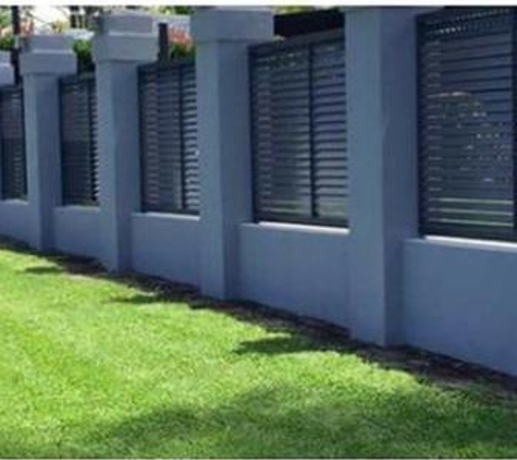PAINTER AND DECORATOR - South Penrith, NSW. Afterwards they had a fence erected and we went back and paint it that finished product.