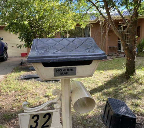 Total Roof Restoration - East Corrimal, NSW. Letterbox matches house