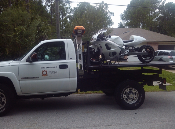 Emergency Biker Rescue Motorcycle Towing