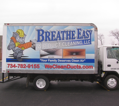 Breathe Easy Air Duct Cleaning LLC - New Boston, MI