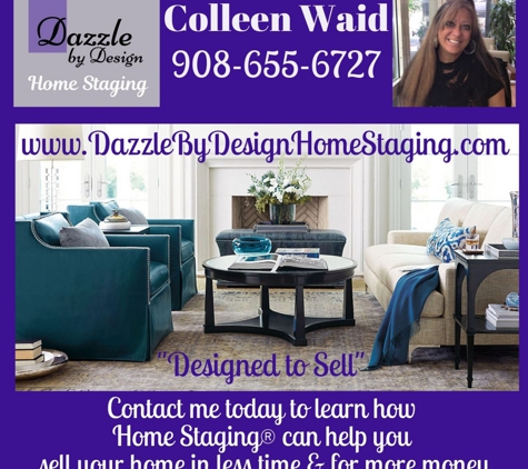 Dazzle By Design Home Staging - Hackettstown, NJ. Home Staging Works!