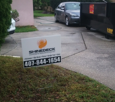 SHINEDECK Concrete Resurfacing Inc. - Orlando, FL