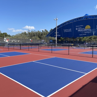 First Class Courts, Inc - Parkland, FL. Pickleball court resurfacing at East Naples Community Park in Naples, FL - Home of the US Open Pickleball Championships