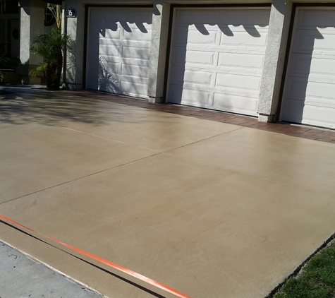 natural polishing concrete - placentia, CA