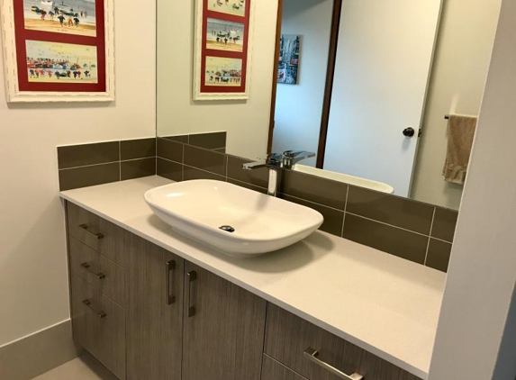 Modern Bathrooms - Springwood, QLD. New vanity area.