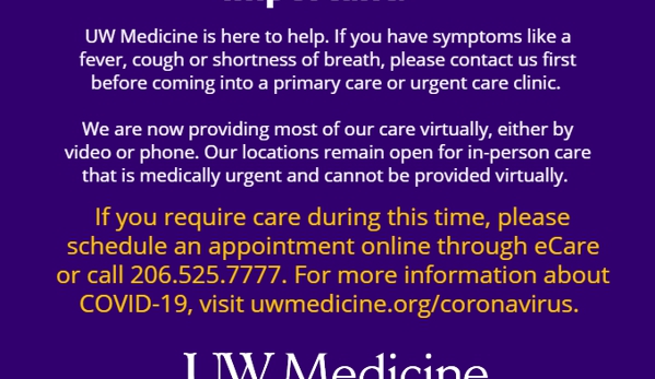 UW Medicine Primary Care at Ravenna - Seattle, WA