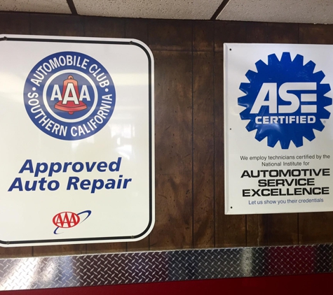 Jimmy D's Car Care Center - Hemet, CA. Automobile Club and ASE certified