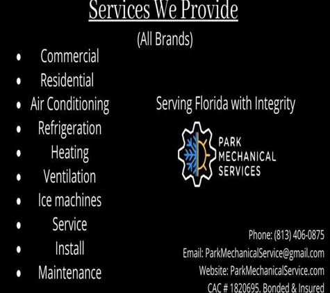 Park Mechanical Service - Brandon, FL