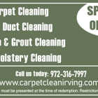 Carpet Cleaning Irving TX