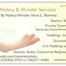 Ramirez Notary & Minister Services - CLOSED