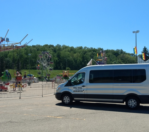 Big Hat Travel LLC - Osseo, WI. Travel with us to Amusement park, special occasion, shopping, medical transport, resorts, hotels, airports, & Amtrak station.