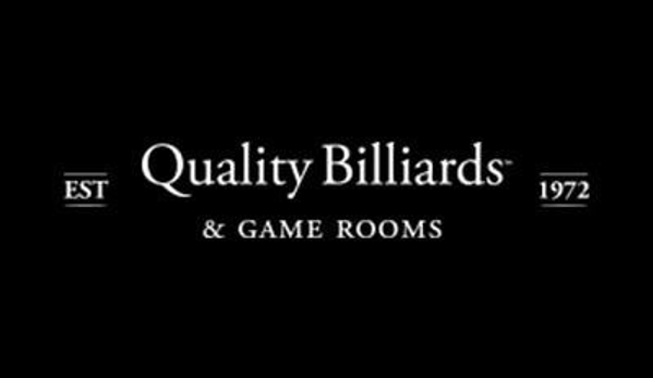 Quality Billiards & Game Rooms - Salt Lake City, UT