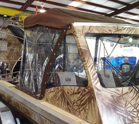 Cbc Canvas - Merritt Island, FL. CUSTOM AIRBOAT ENCLOSURE