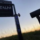 Sunset Lighted Posts