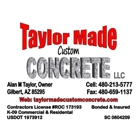 Taylor Made Custom Concrete