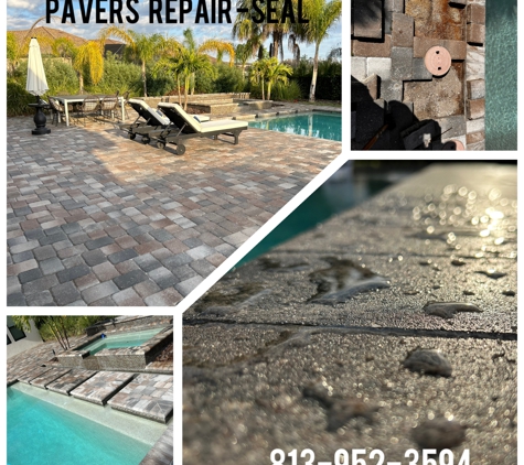 Presto Solutions of Tampa Bay, Inc. - Tampa, FL. Paver repair 
#paversealing