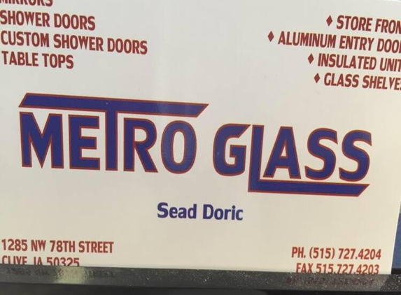 Metro Glass - Clive, IA
