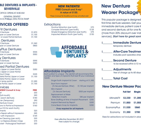 Affordable Dentures & Implants - Sevierville, TN
