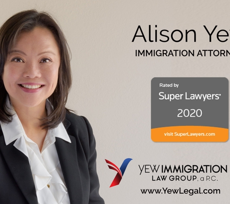 Yew Immigration Law Group a P.C. - San Jose, CA. Superlawyers 2021