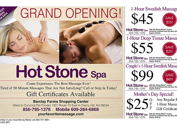 Hot Stone Spa - Cherry Hill, NJ