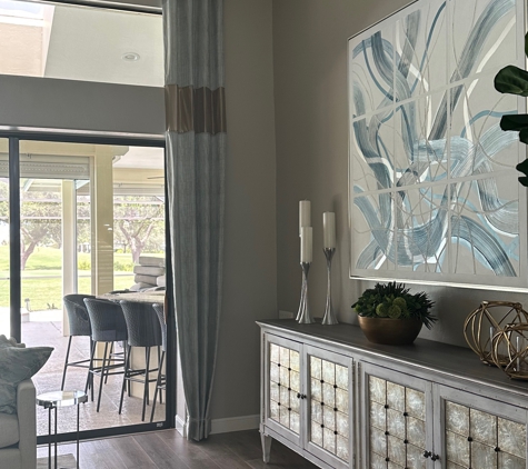 Discover Interiors - Cape Coral, FL. Custom Stationary Panels