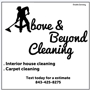 Above and Beyond Cleaning