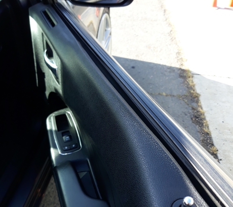 Kool Kustoms Upholstery - Lodi, CA. 2014 Dodge Charger 
Door panel Repair 
Before and after pictures