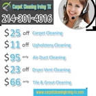 Carpet Cleaning In Irving TX