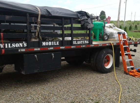 Wilsons Mobile Blasting - Wooster, OH. My mobile unit will come right to your workplace