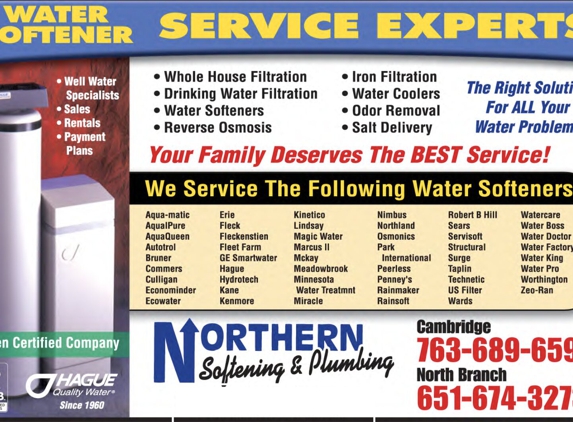 Northern Plumbing & Softening - Minneapolis, MN